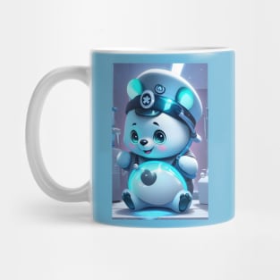 Cute baby panda surgeon Mug